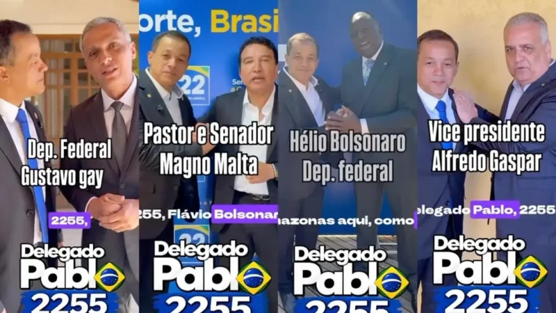 Delegado Pablo recebe apoio de lideranças nacionais