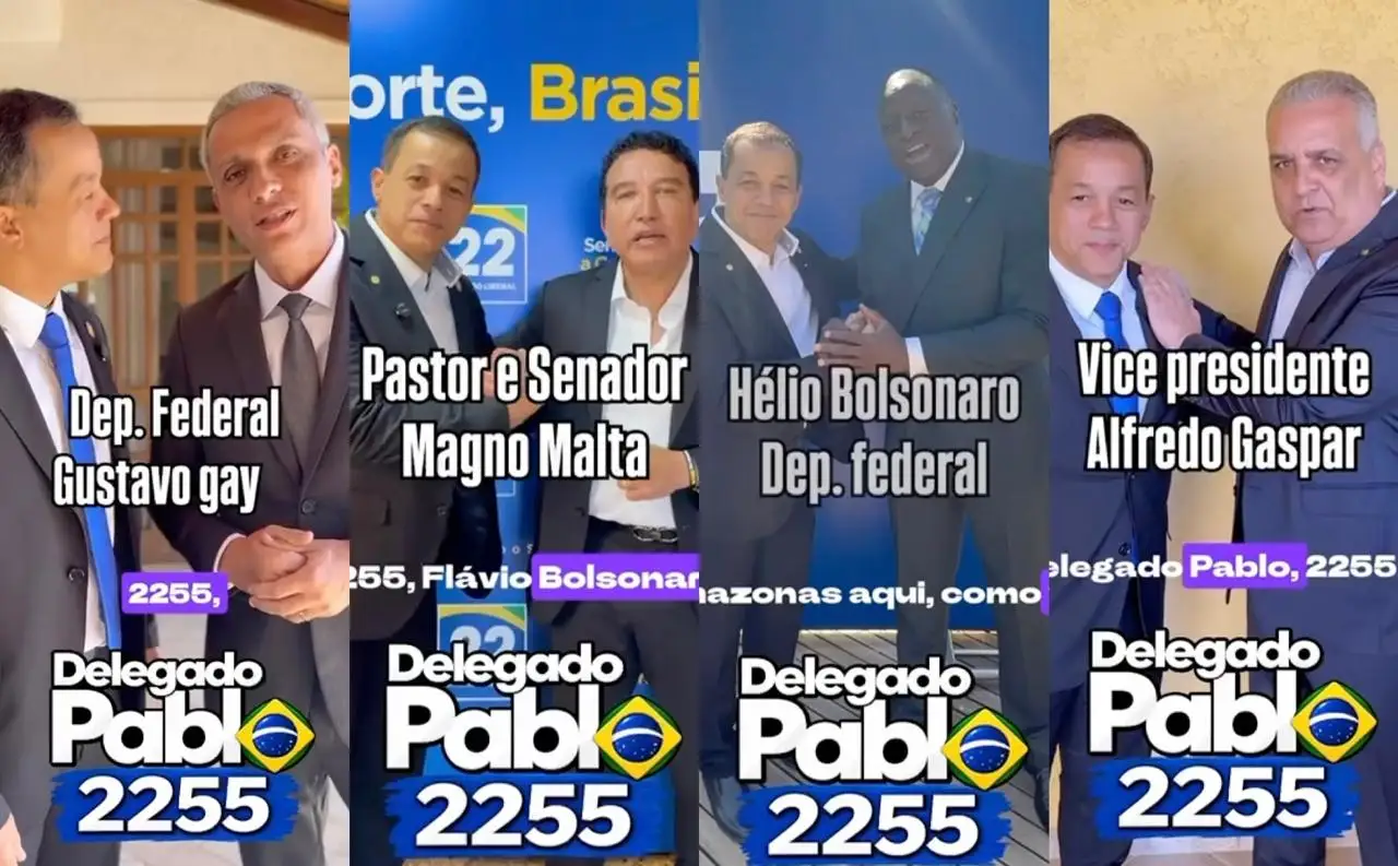 Delegado Pablo recebe apoio de lideranças nacionais
