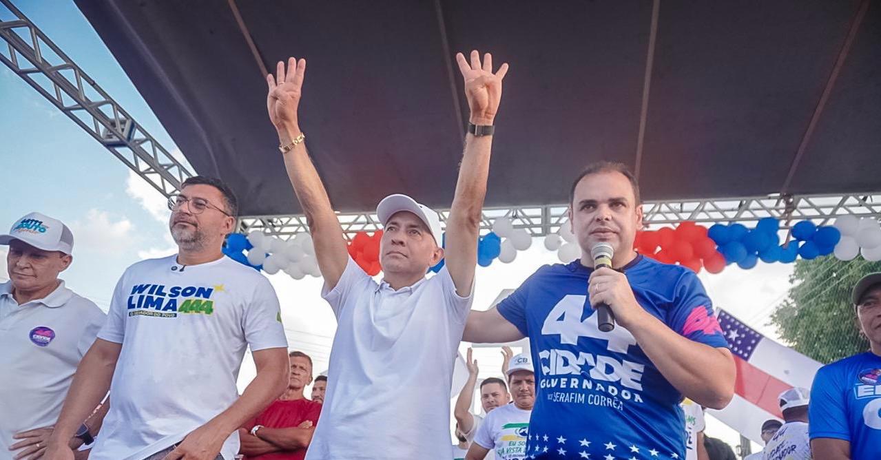 Boa Vista do Ramos é palco de grande encontro político entre Eraldo CB, Roberto Cidade e Wilson Lima